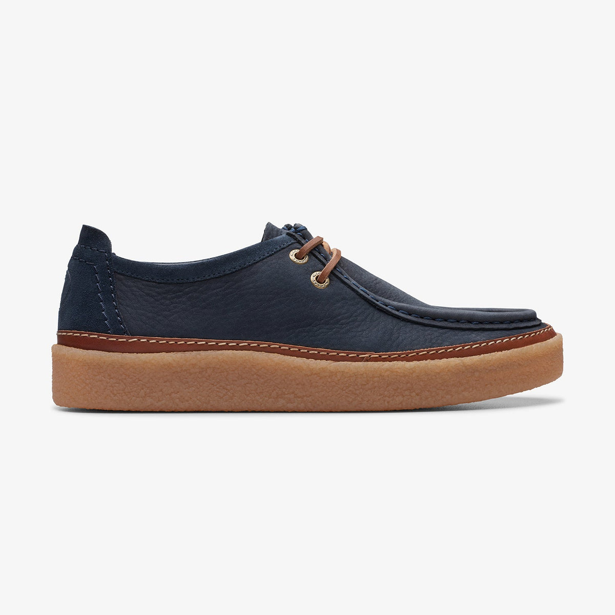 Clarks Clarkwood Moc Navy Nubuck - view 1
