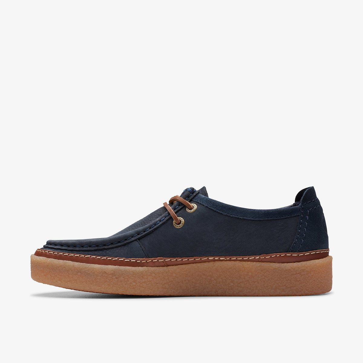 Clarks Clarkwood Moc Navy Nubuck - view 2