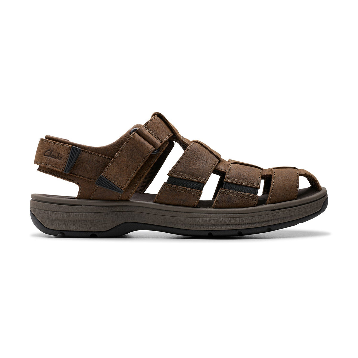 Clarks Men's Saltway Cove - Dark Brown Leather