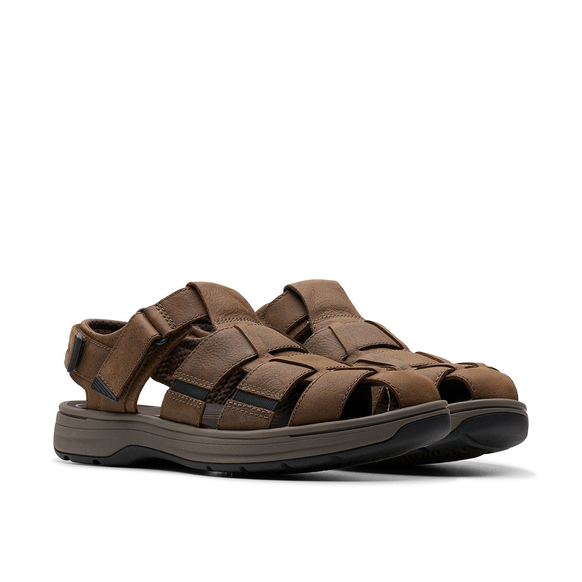 Clarks Men's Saltway Cove - Dark Brown Leather