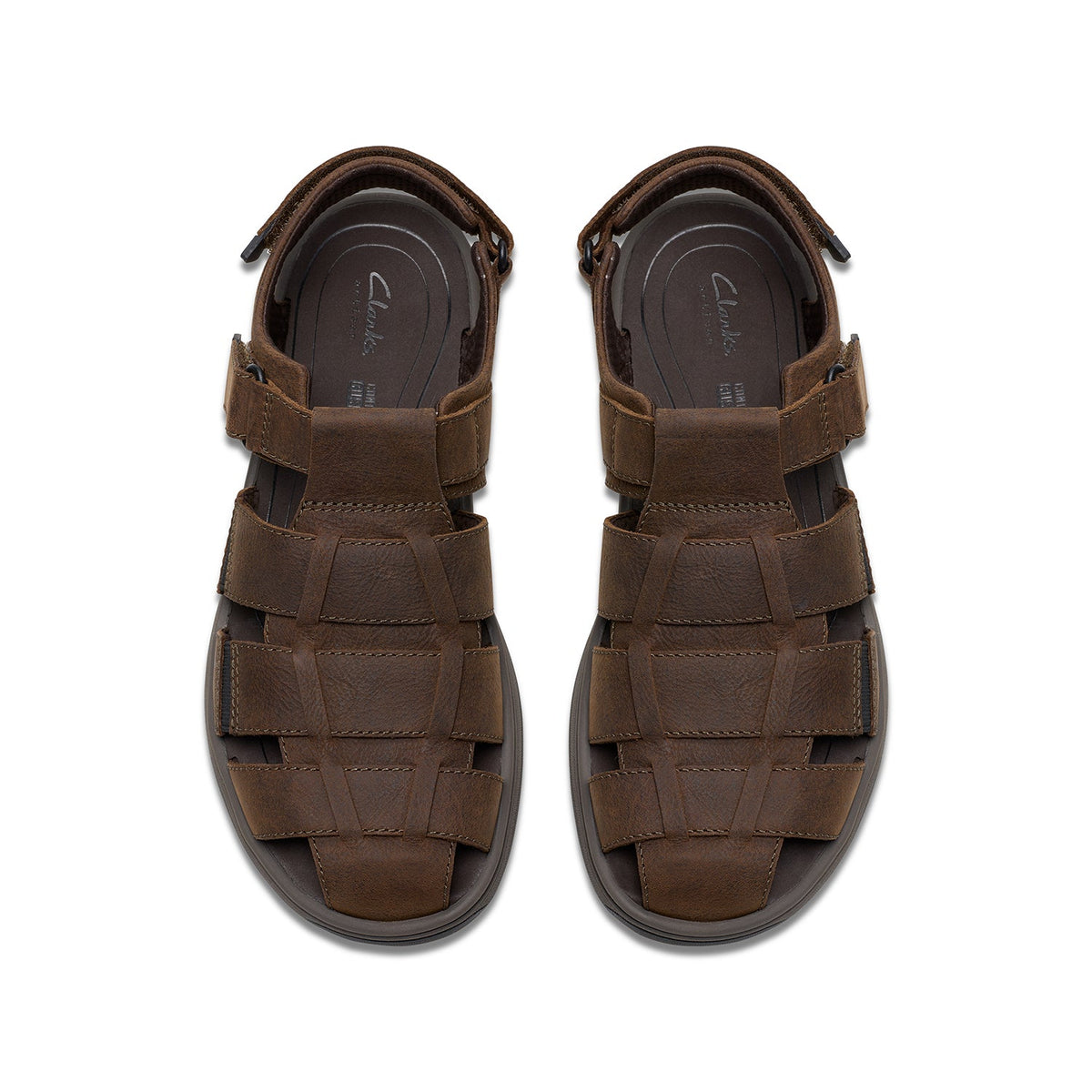 Clarks Men's Saltway Cove - Dark Brown Leather