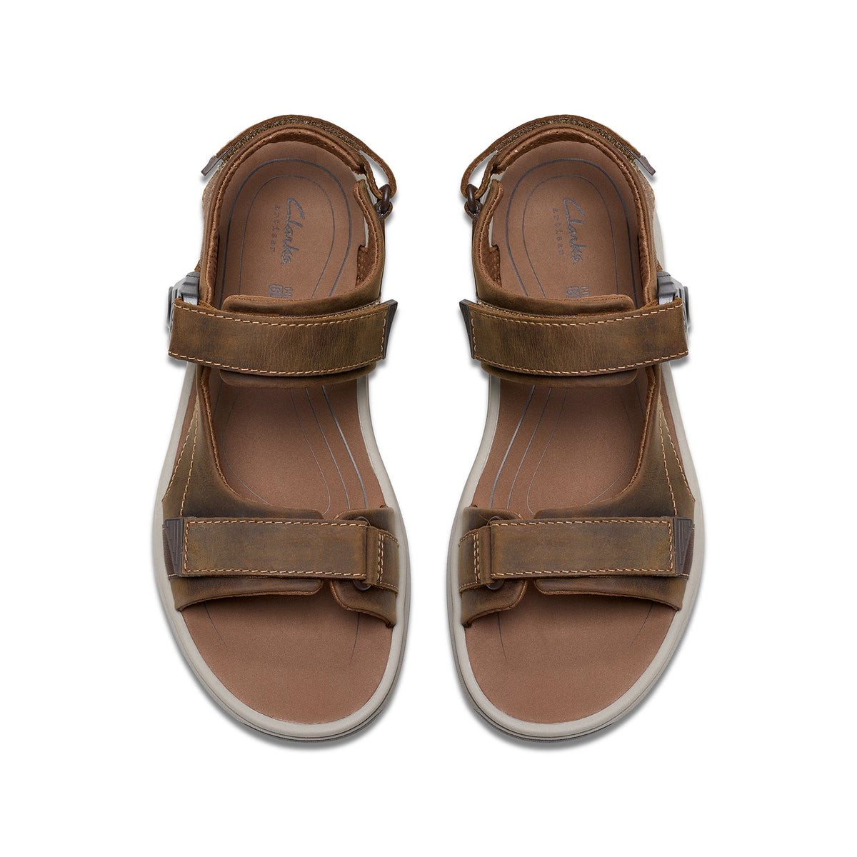 Clarks Men's Saltway Trail - Light Tan Leather