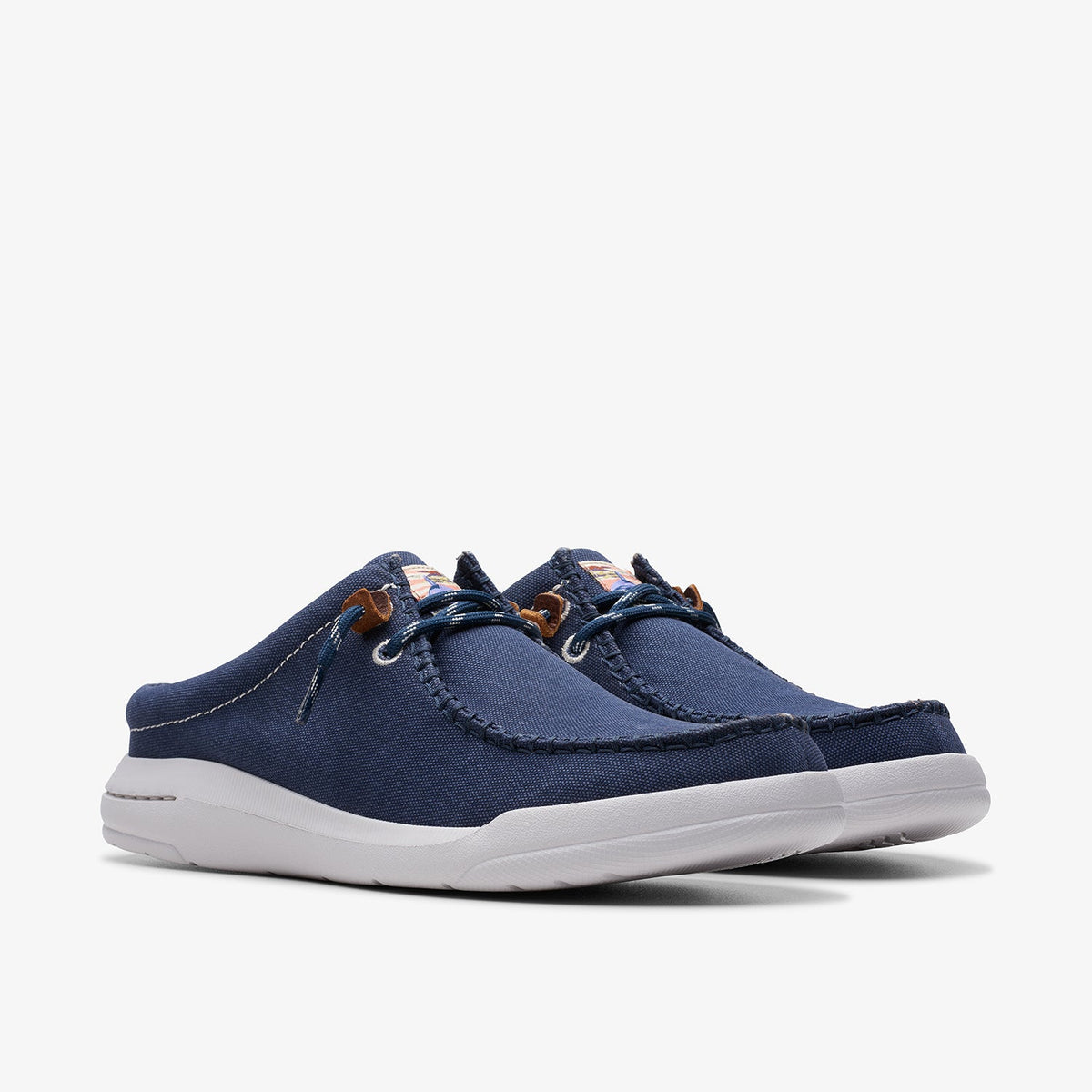 Clarks Driftlite Surf Navy Canvas - view 4