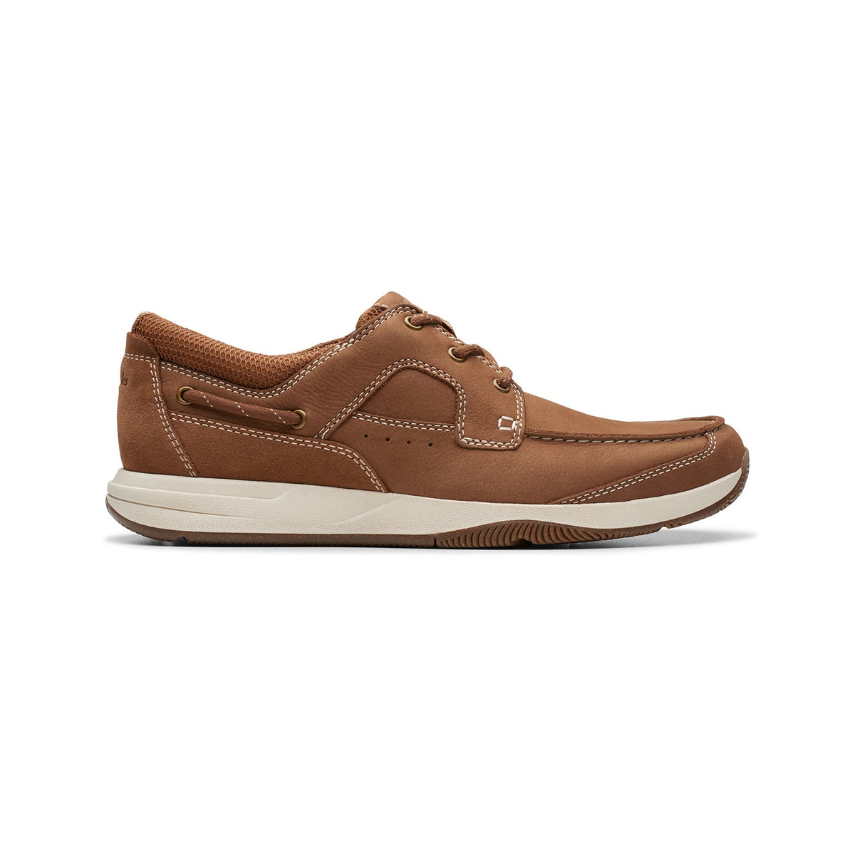 Clarks Men's Sailview Lace - Light Tan Nubuck