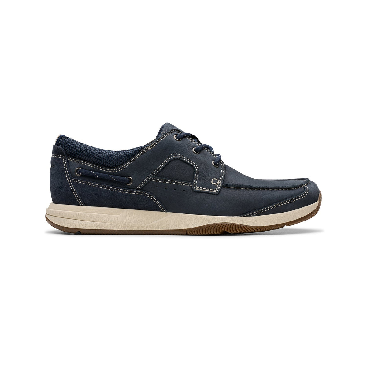 Clarks Men's Sailview Lace - Navy Nubuck