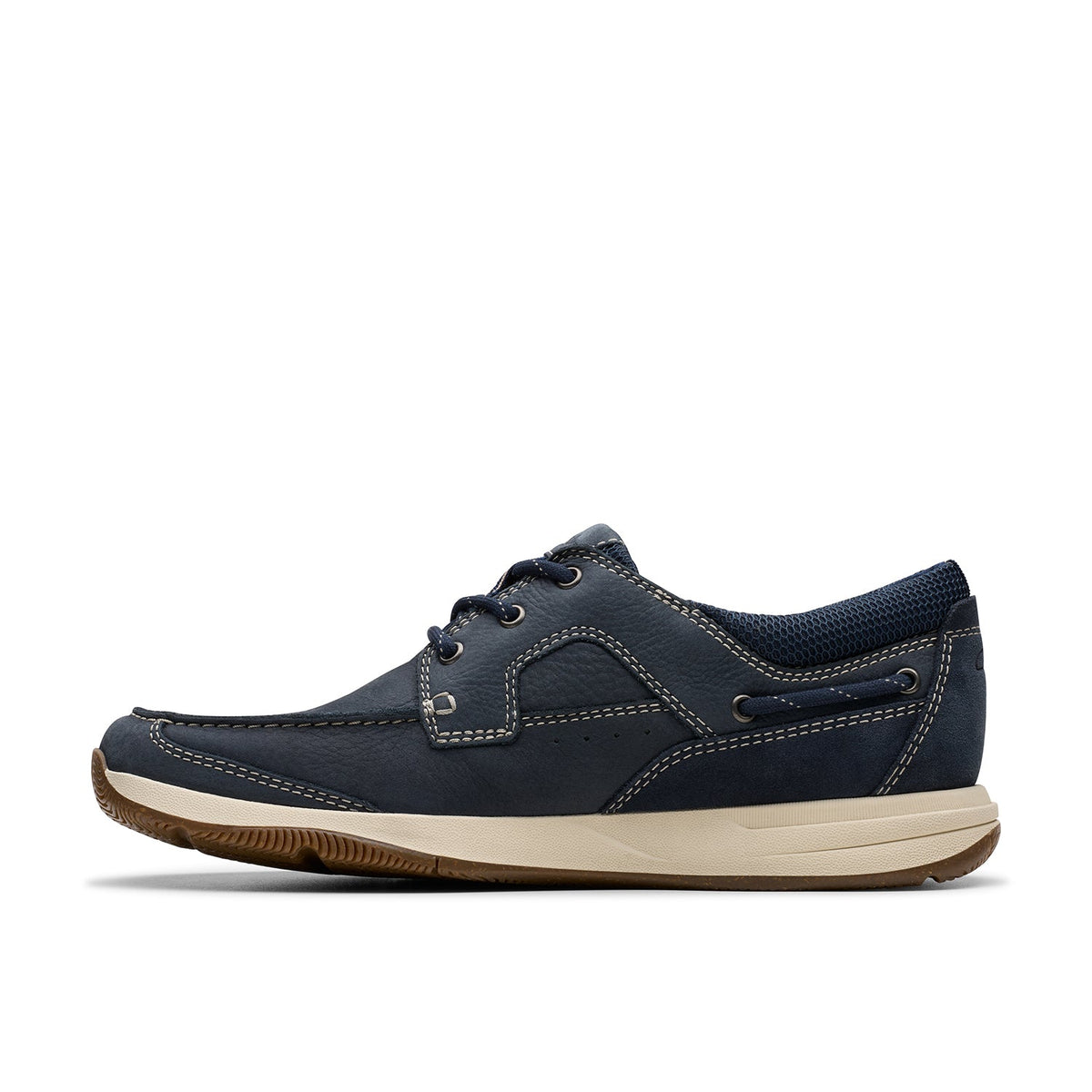 Clarks Men's Sailview Lace - Navy Nubuck