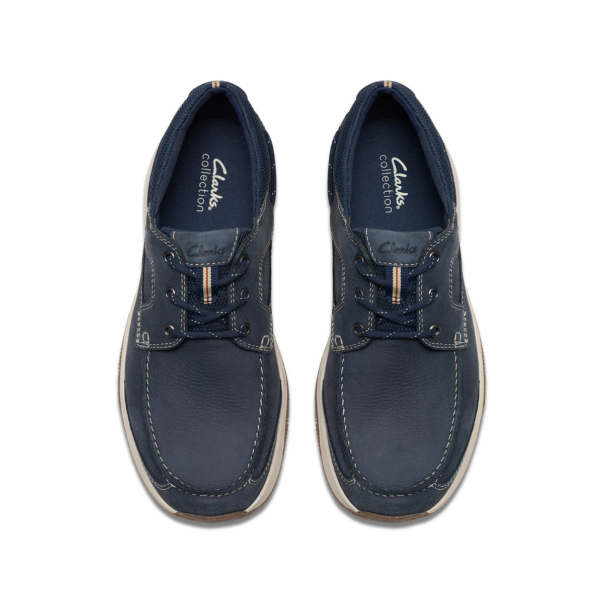 Clarks Men's Sailview Lace - Navy Nubuck