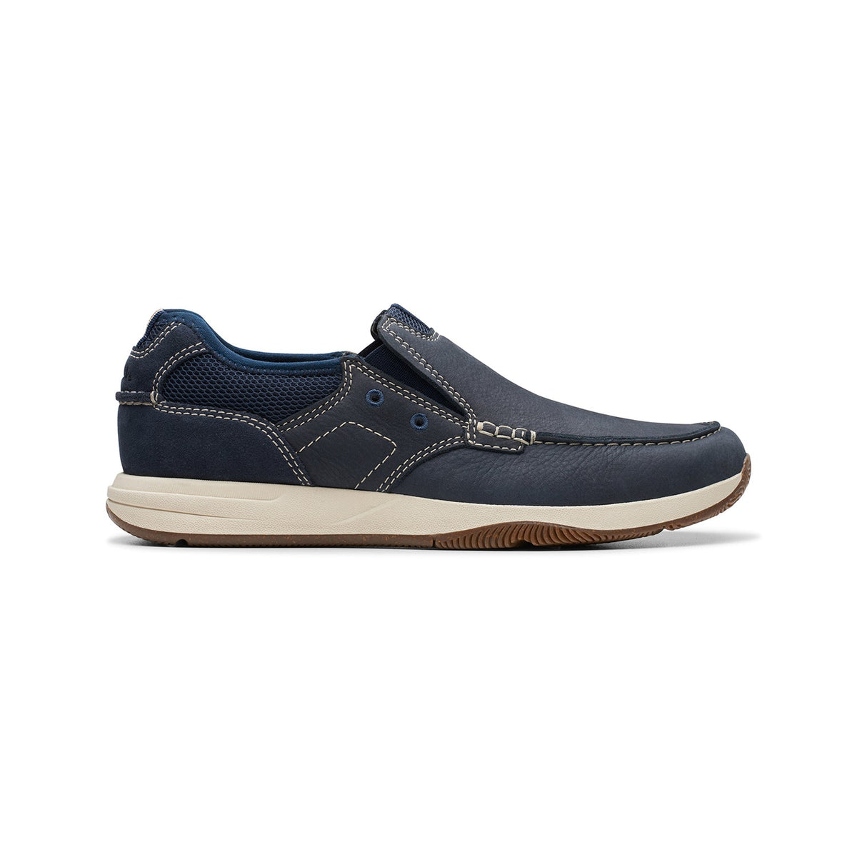 Clarks Men's Sailview Step - Navy Nubuck