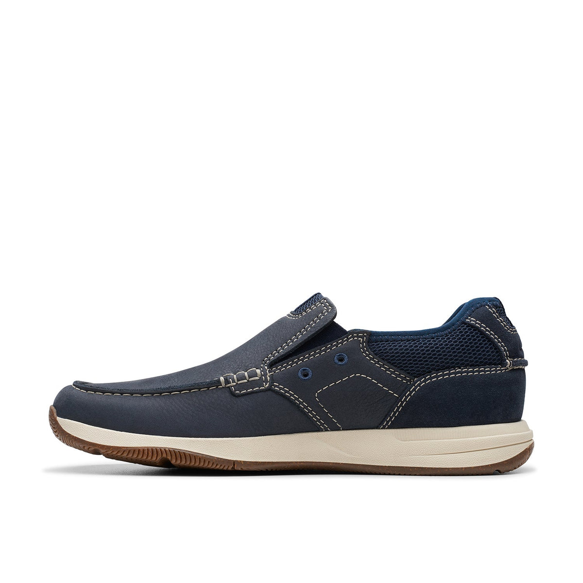 Clarks Men's Sailview Step - Navy Nubuck