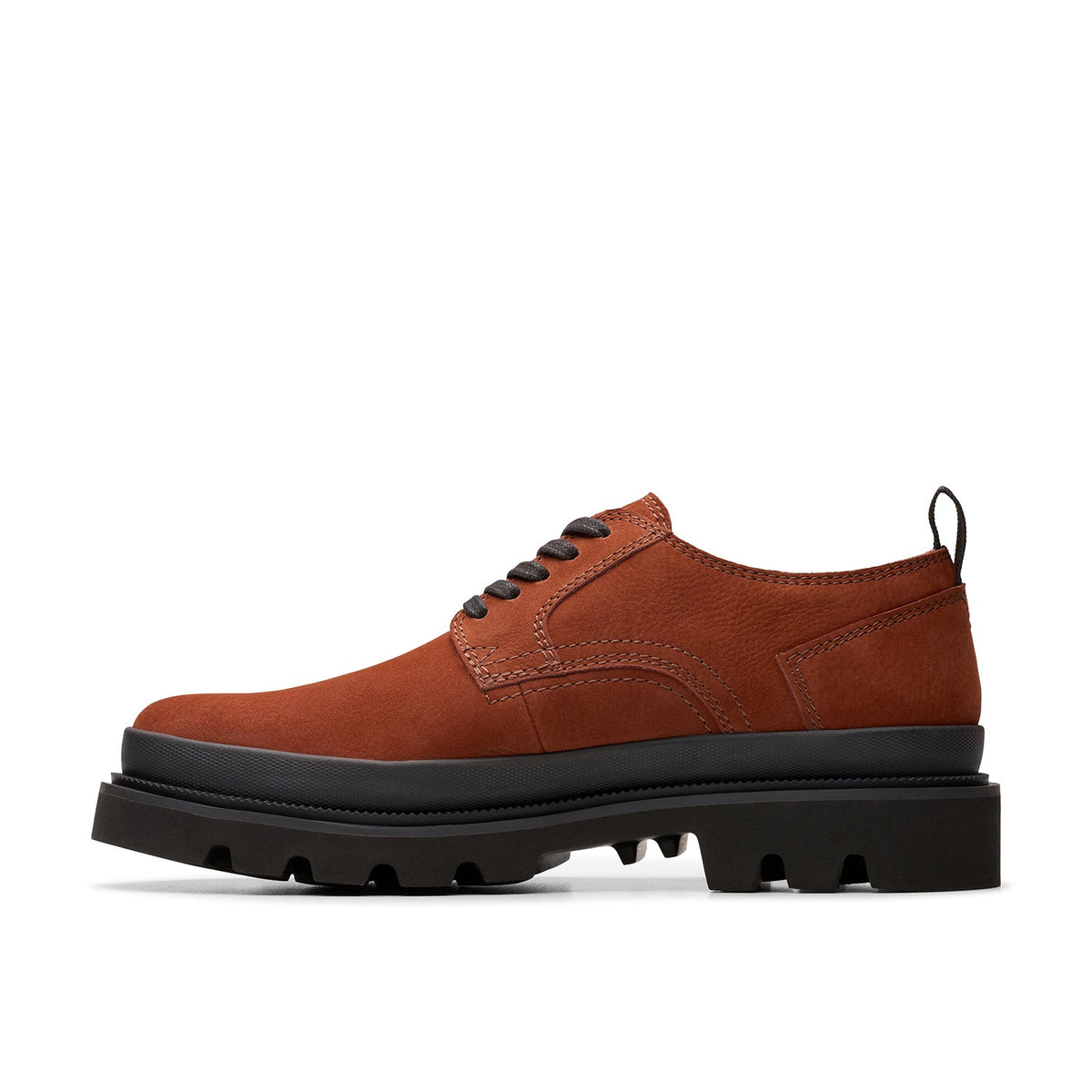 Clarks Men's Badell Lace - Chestnut Nubuck