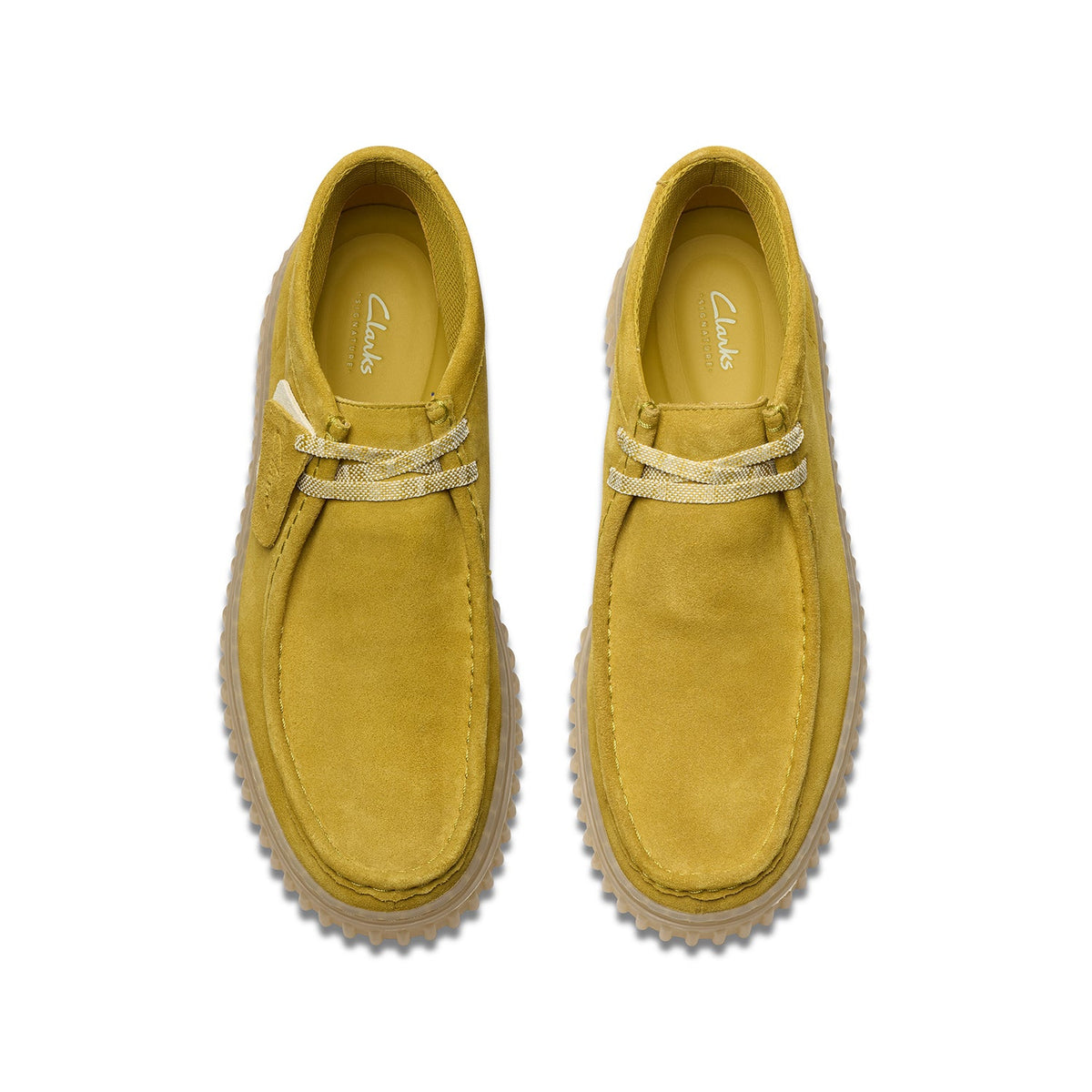 Clarks Men's Torhill Hi - Lime Suede
