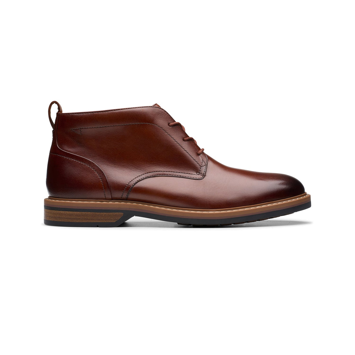 Clarks Men's Aldwin Chukka - Mid Tan Leather