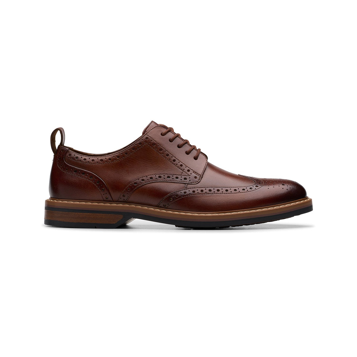 Clarks Men's Aldwin Limit - Mid Tan Leather