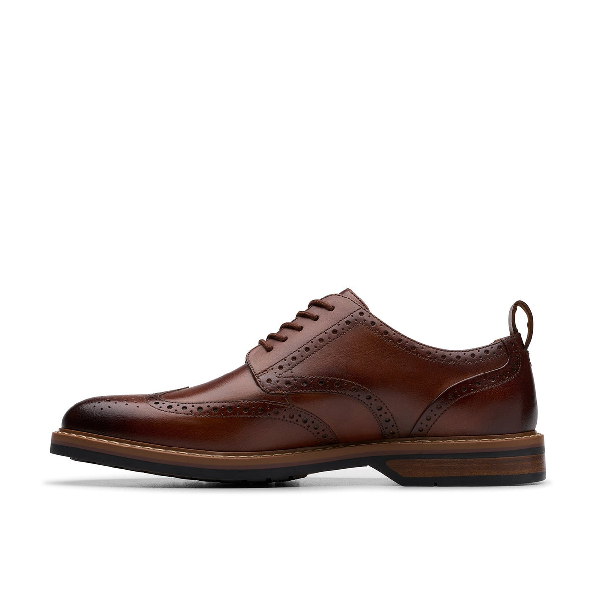 Clarks Men's Aldwin Limit - Mid Tan Leather