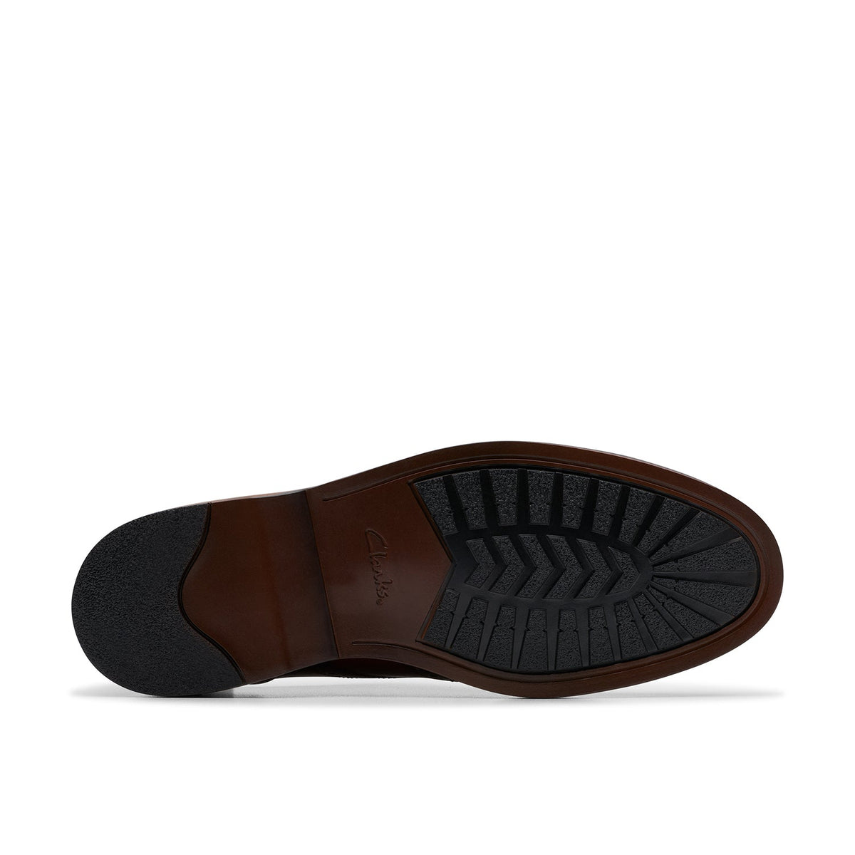Clarks Men's Aldwin Limit - Mid Tan Leather