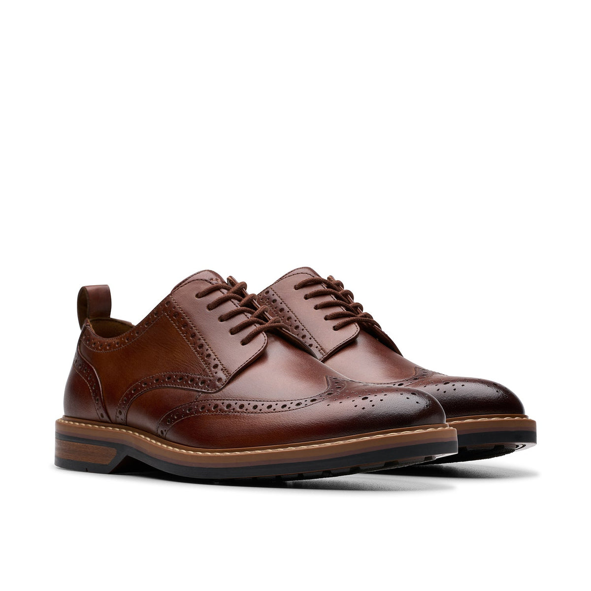 Clarks Men's Aldwin Limit - Mid Tan Leather