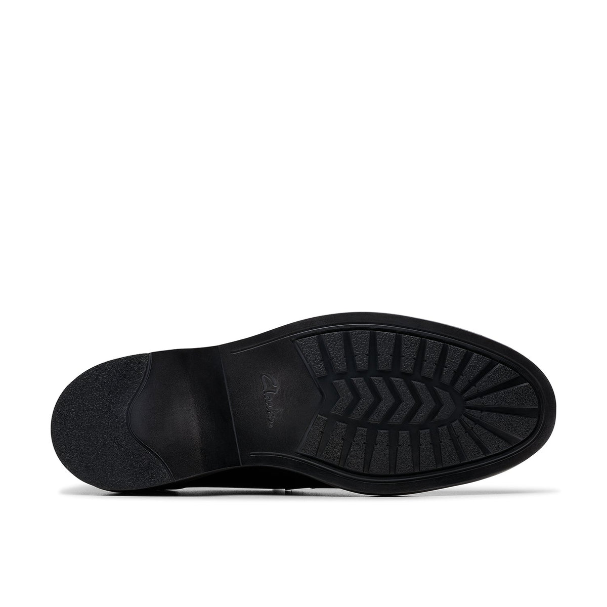 Clarks Men's Aldwin Step - Black Leather