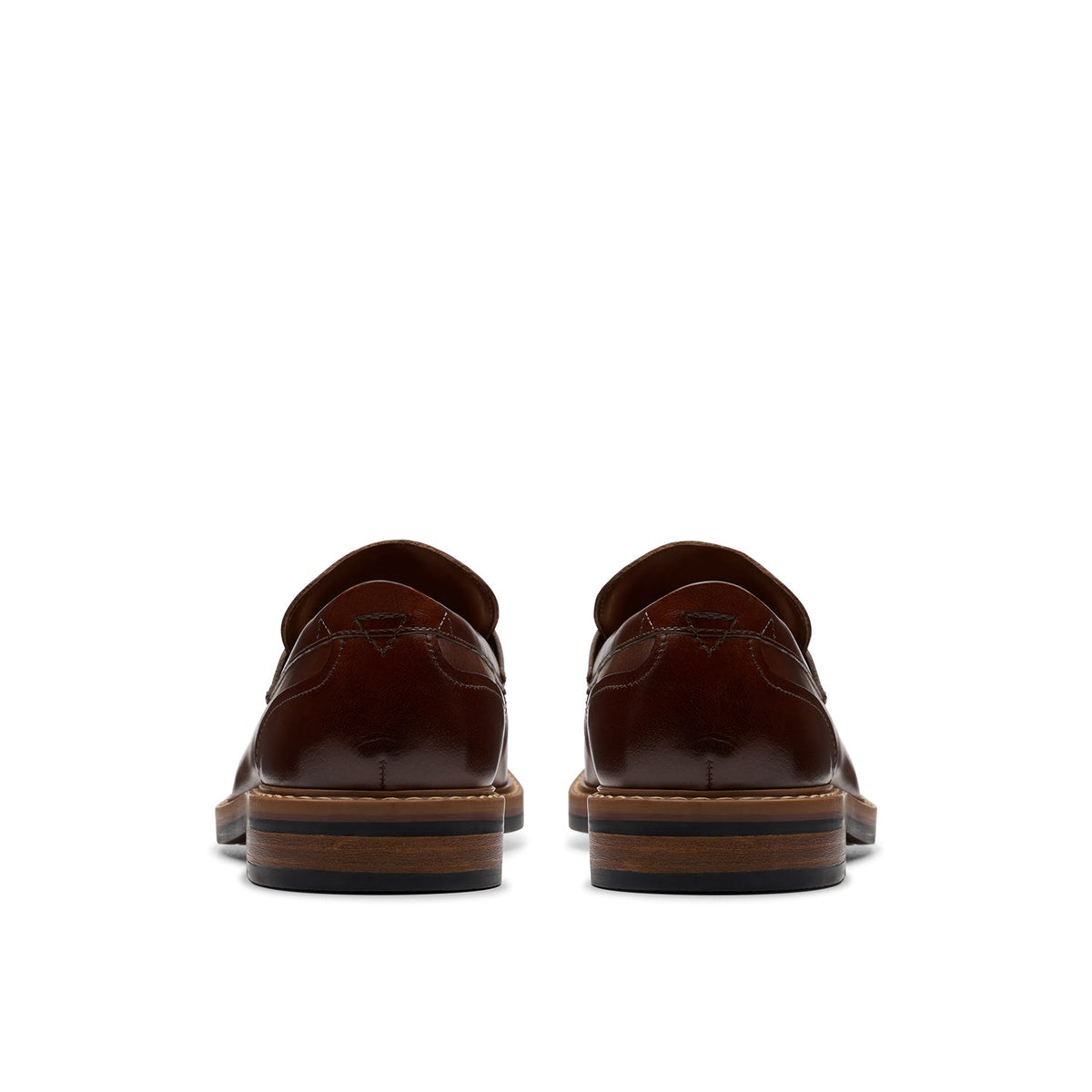 Clarks Men's Aldwin Step - Mid Tan Leather