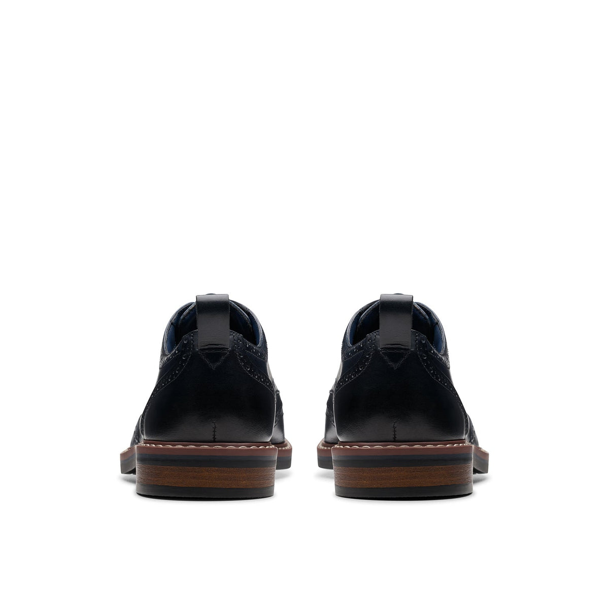 Clarks Men's Aldwin Limit - Navy Leather