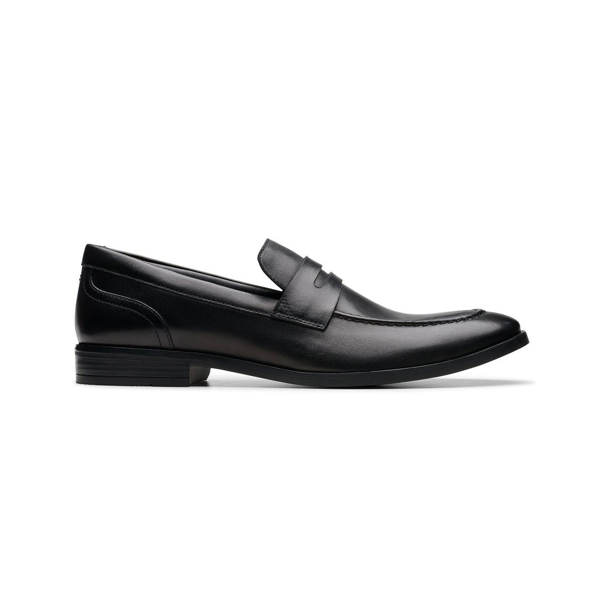 Clarks Men's Brandon Step - Black Leather