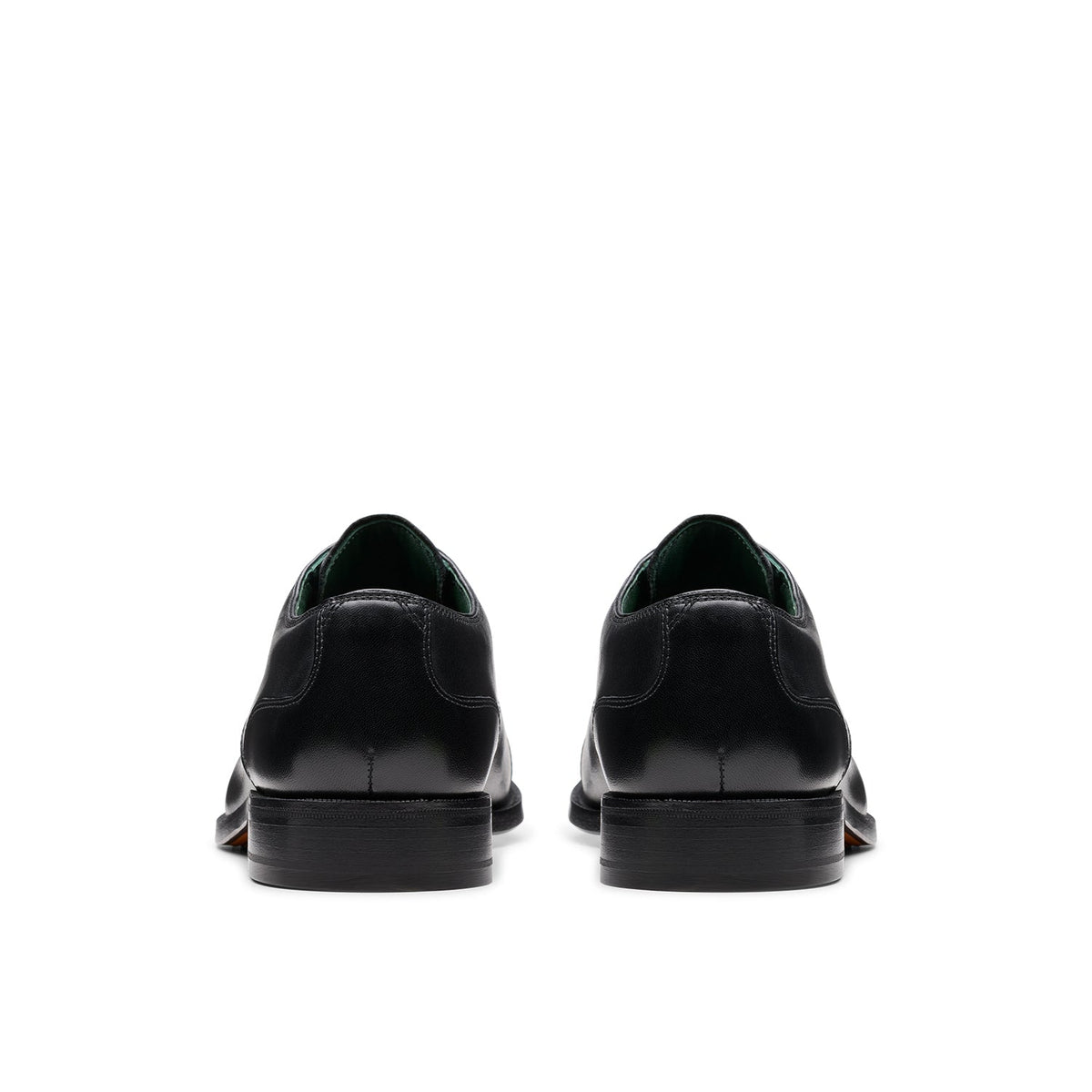 Clarks Men's Craft James Cap - Black Leather