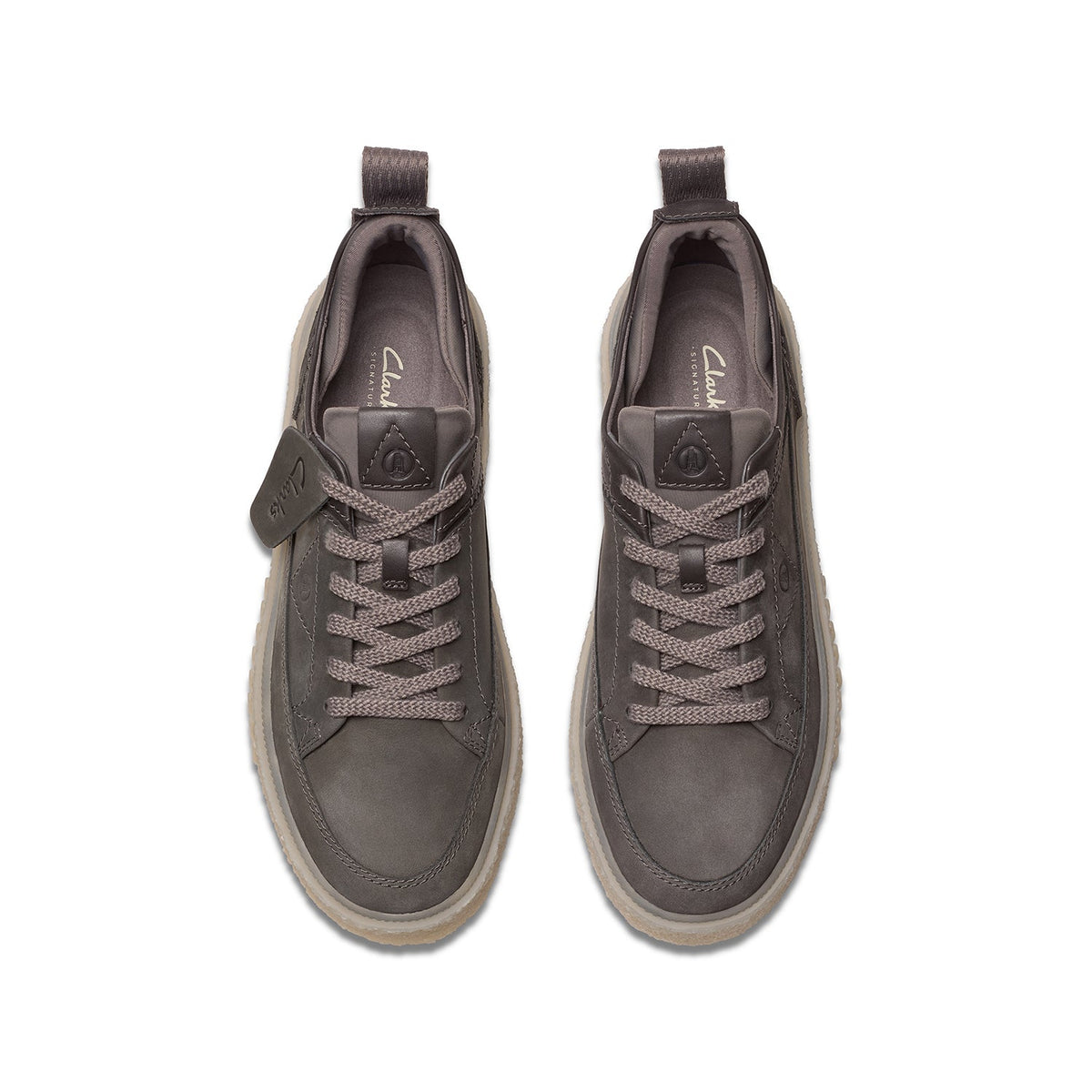 Clarks Men's Somerset Lace - Dark Grey Nubuck