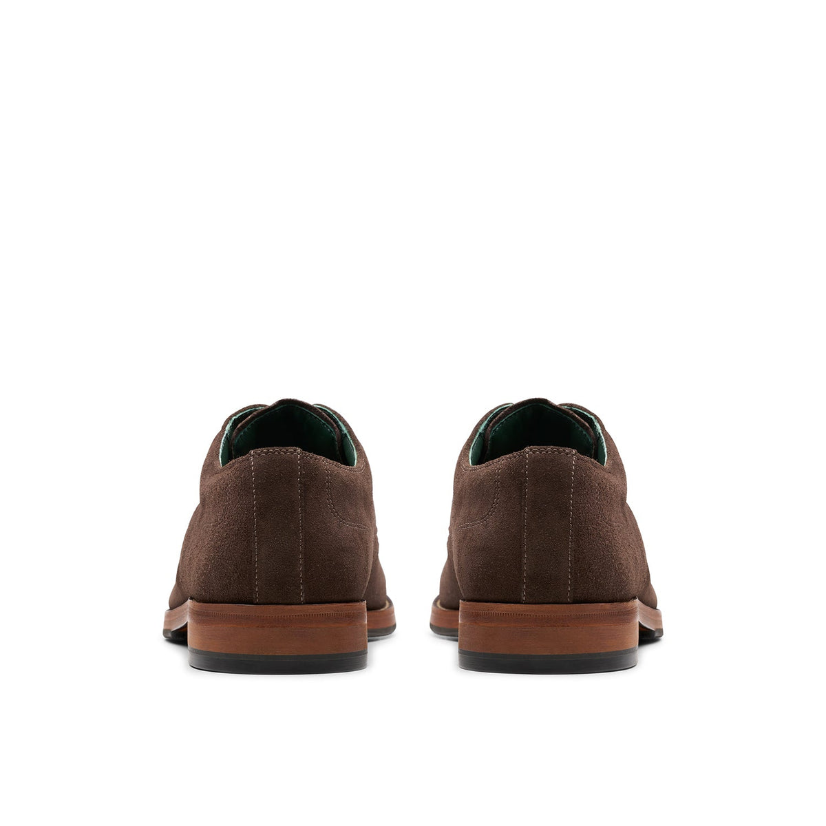 Clarks Men's Craft James Tie - Dark Brown Suede
