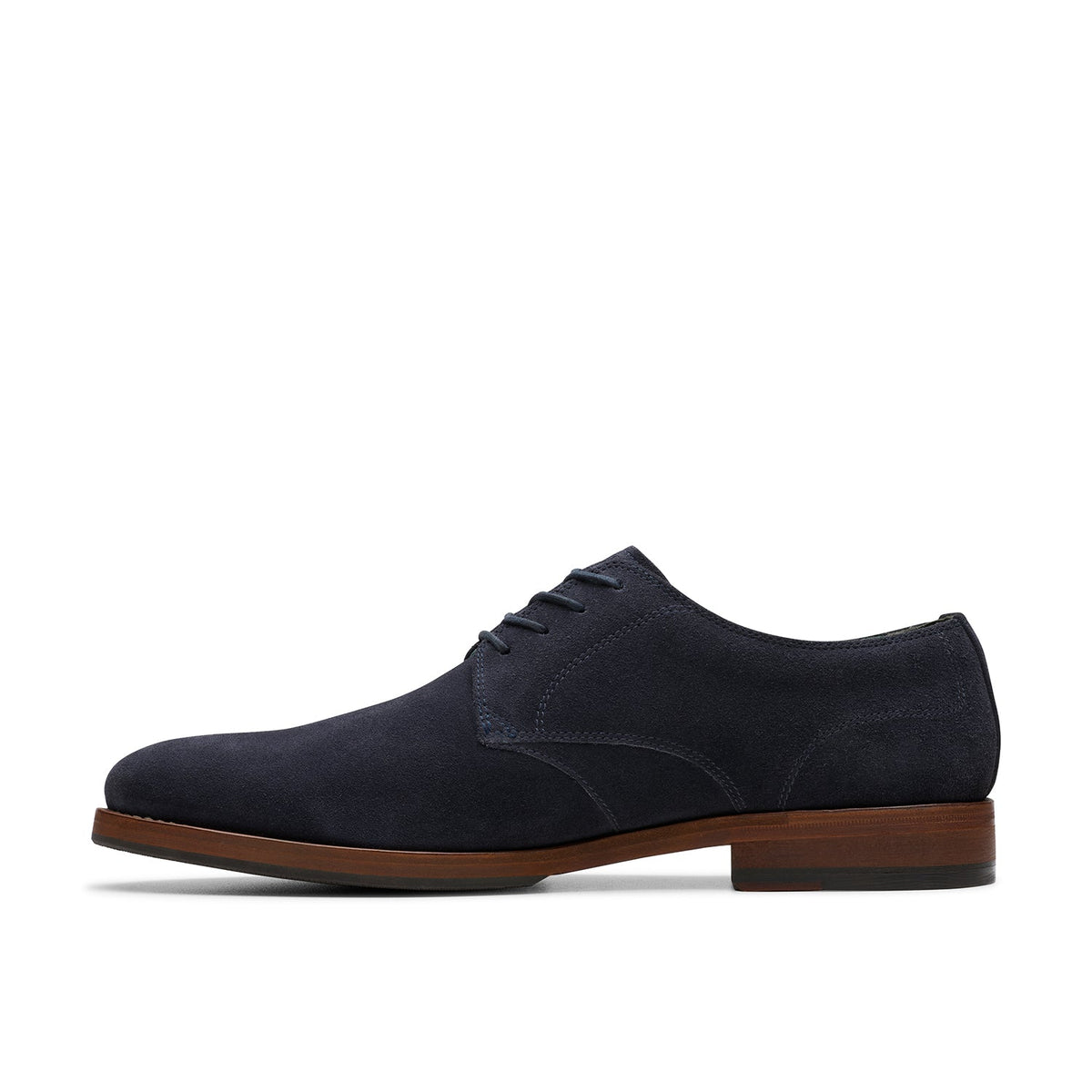 Clarks Men's Craft James Tie - Navy Suede