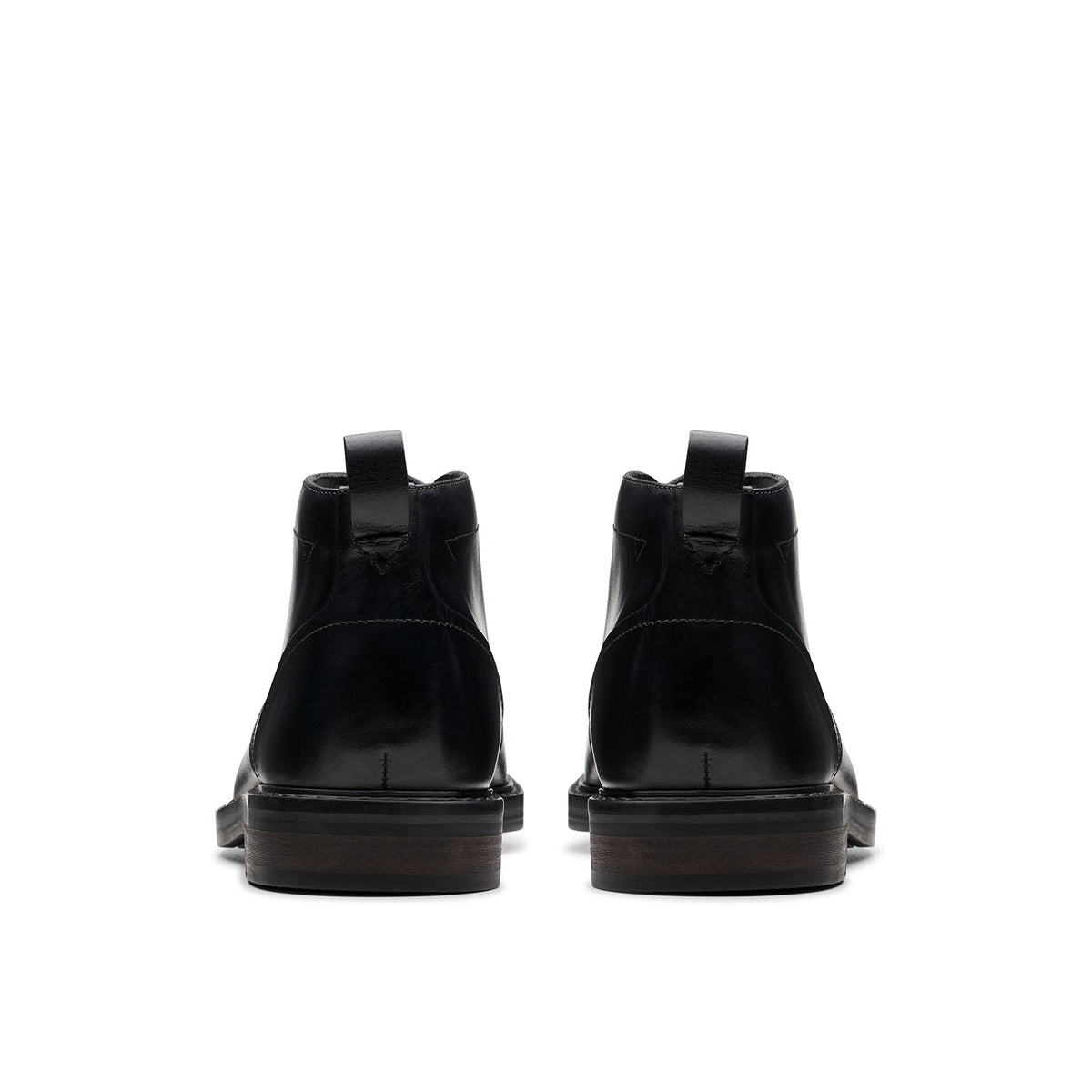 Clarks Men's Aldwin Chukka - Black Leather
