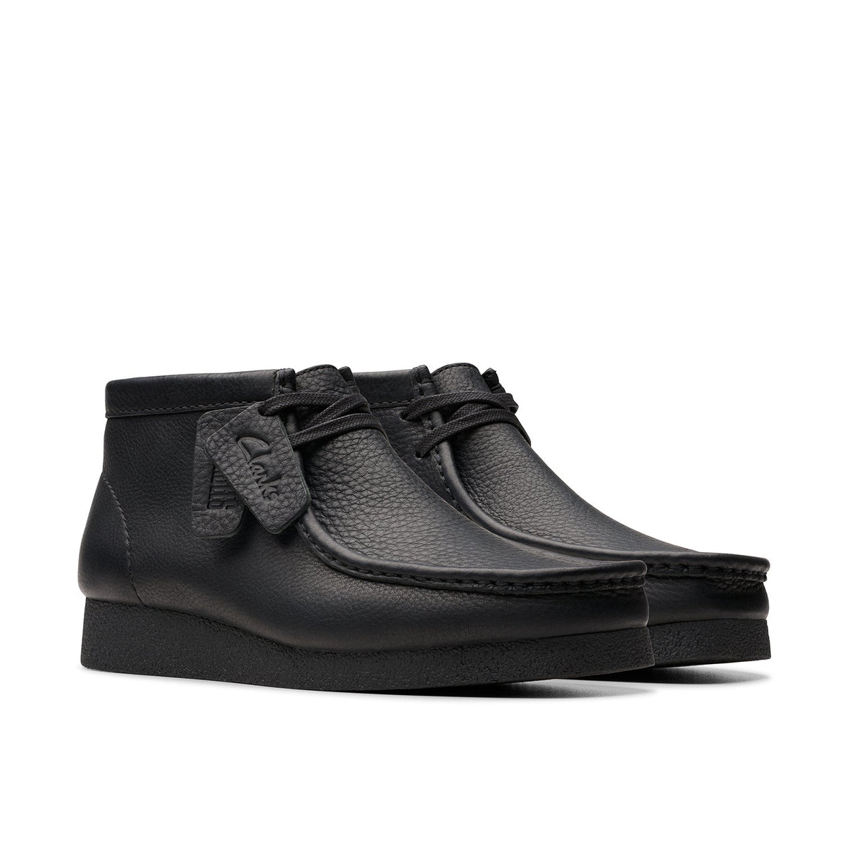 Clarks Men's Wallabee EVO BT - Black Leather