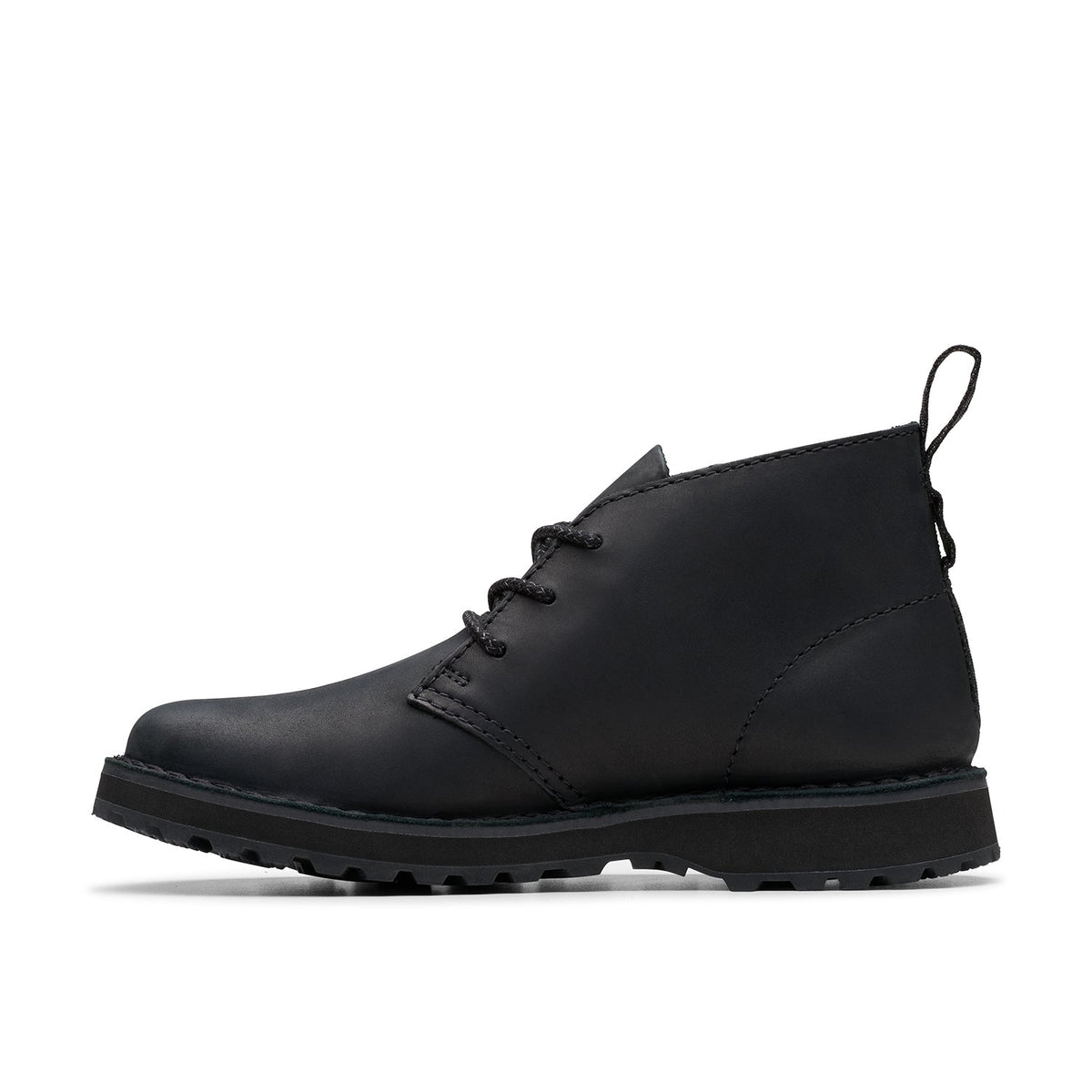 Clarks Men's Solsbury DB - Black Leather