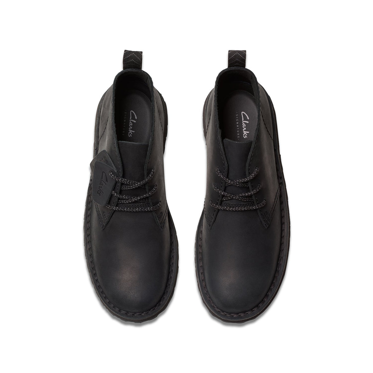 Clarks Men's Solsbury DB - Black Leather