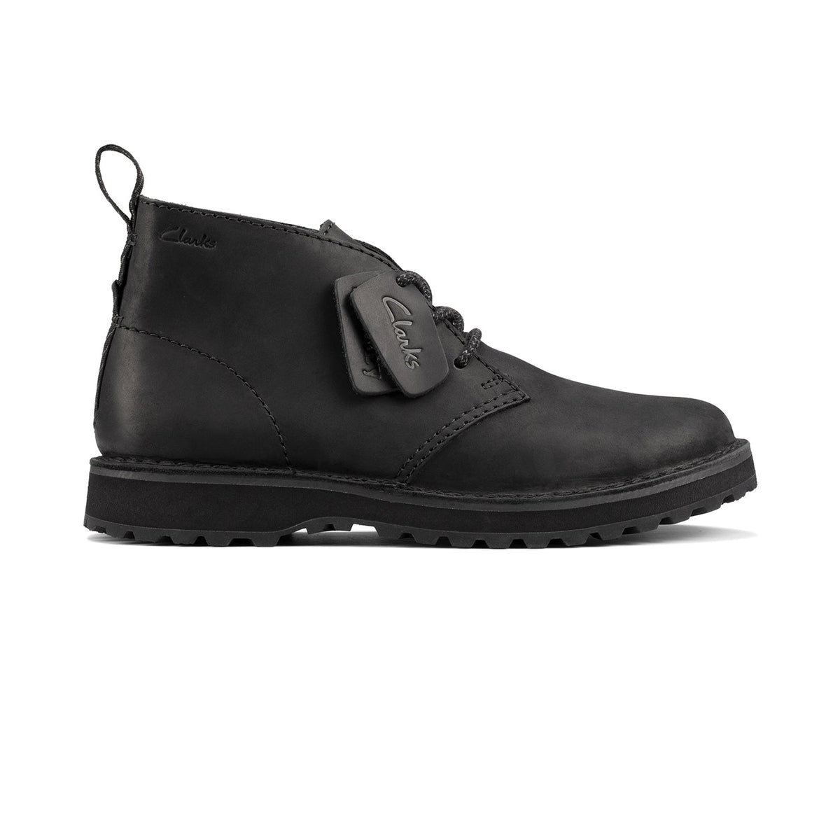 Clarks Men's Solsbury DB - Black Leather