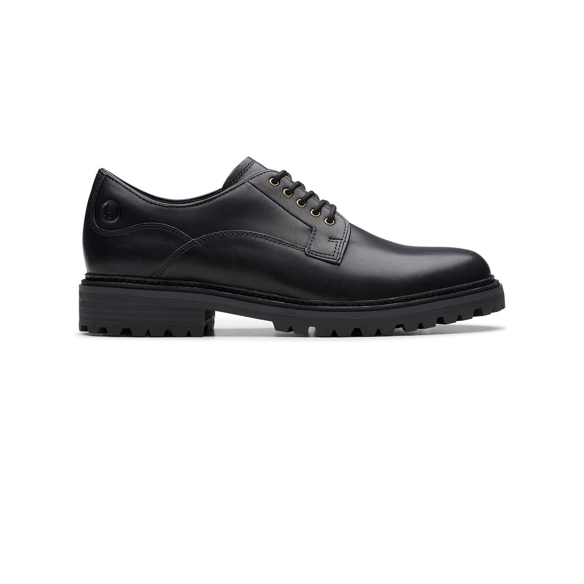 Clarks Men's Clarkridge Lo - Black Leather