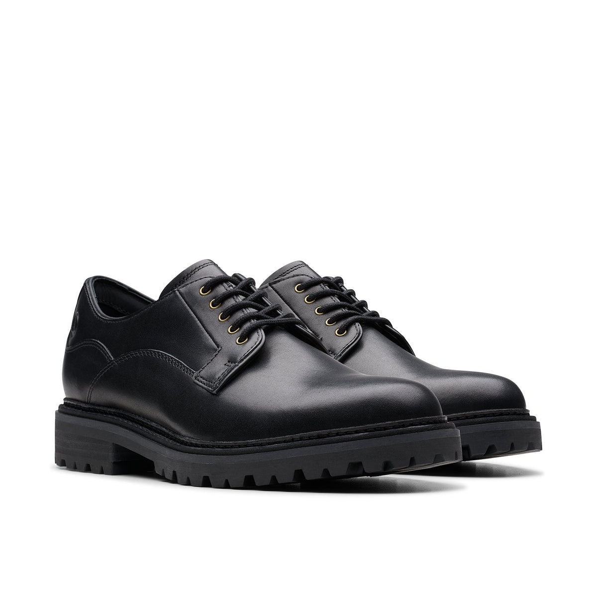 Clarks Men's Clarkridge Lo - Black Leather