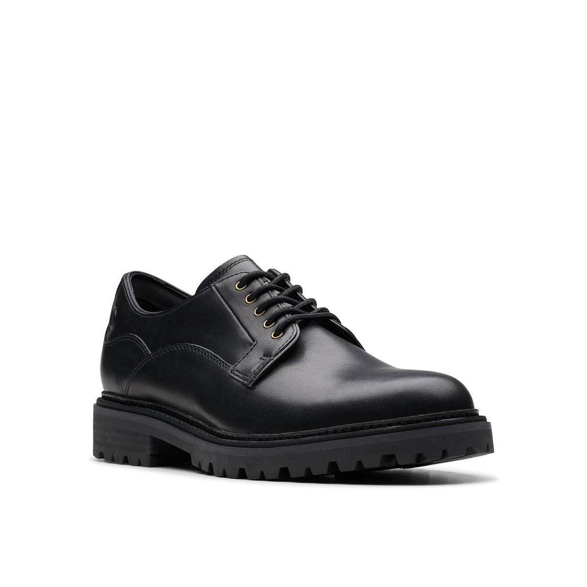 Clarks Men's Clarkridge Lo - Black Leather