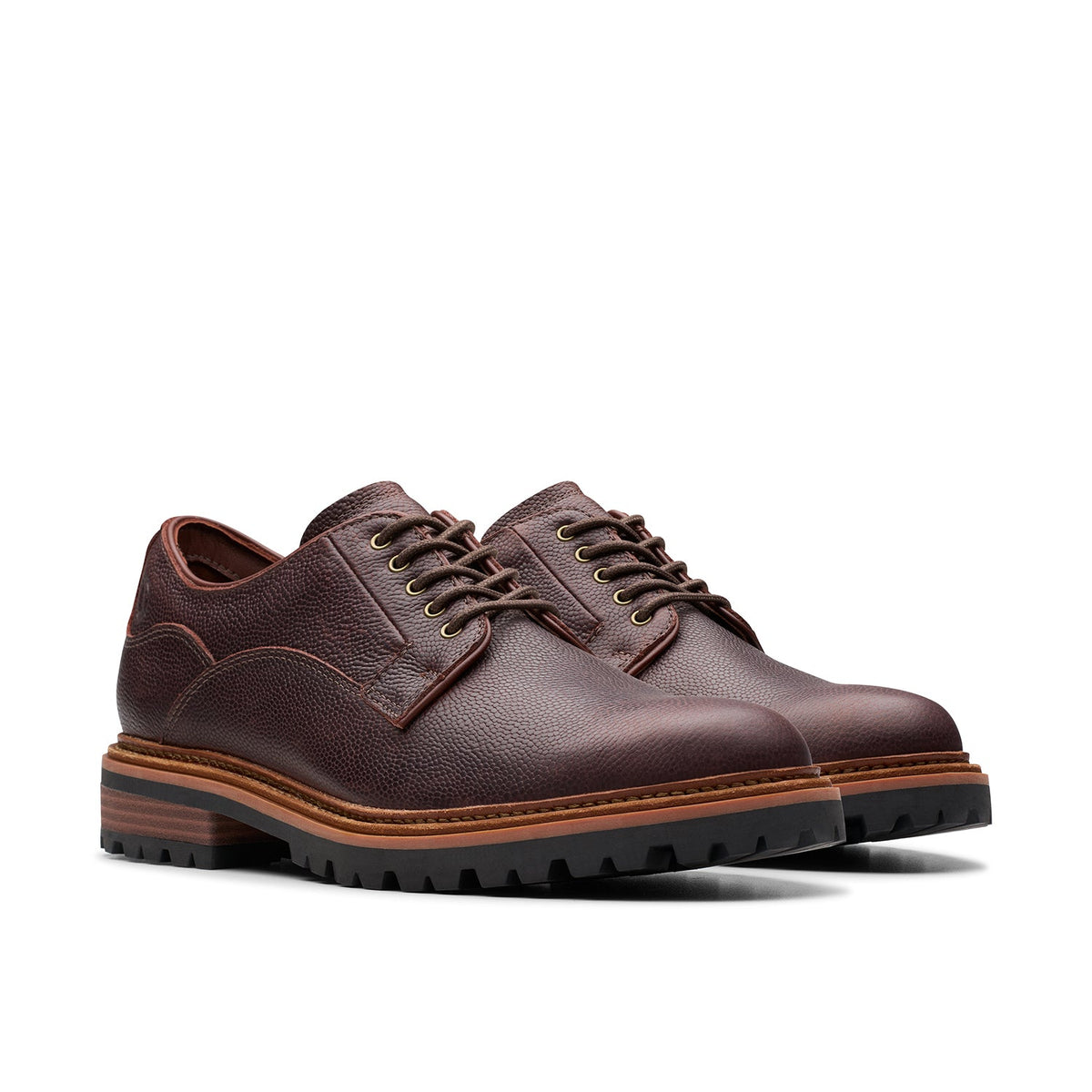 Clarks Men's Clarkridge Lo - Brown Scotch Grain