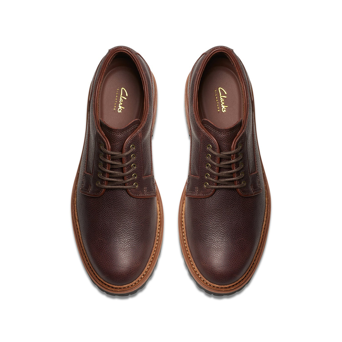 Clarks Men's Clarkridge Lo - Brown Scotch Grain