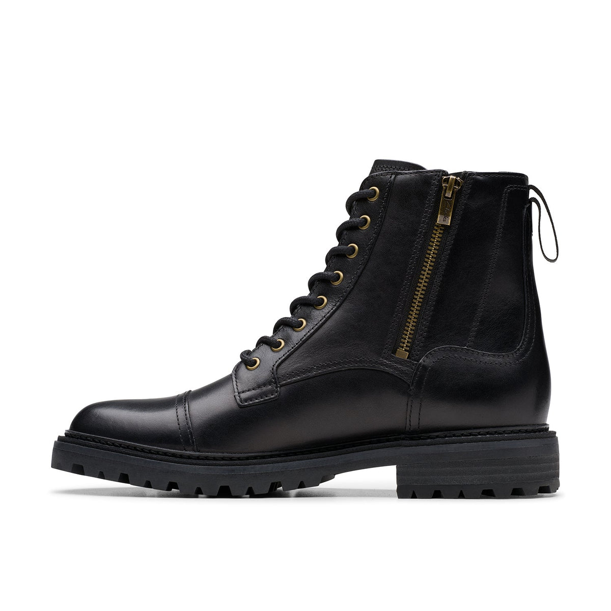 Clarks Men's Clarkridge Hi - Black Leather