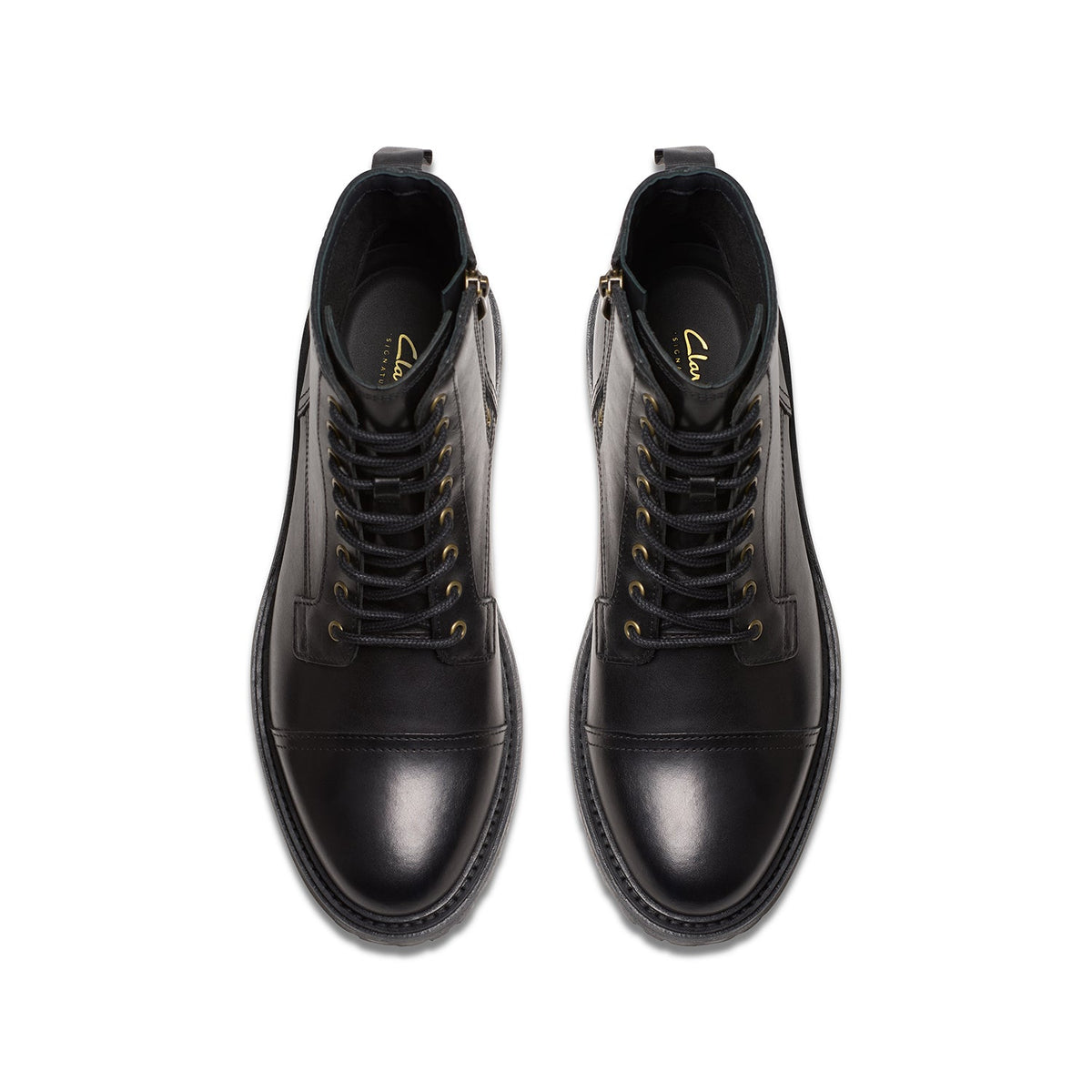 Clarks Men's Clarkridge Hi - Black Leather