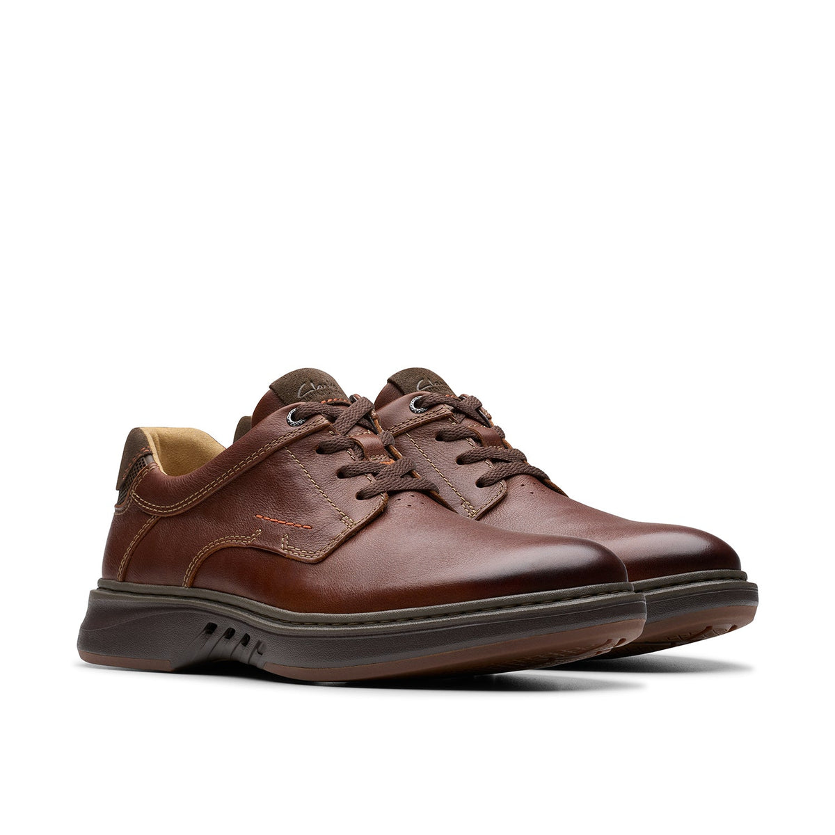 Clarks Men's Un Briley Pace - Tan Leather