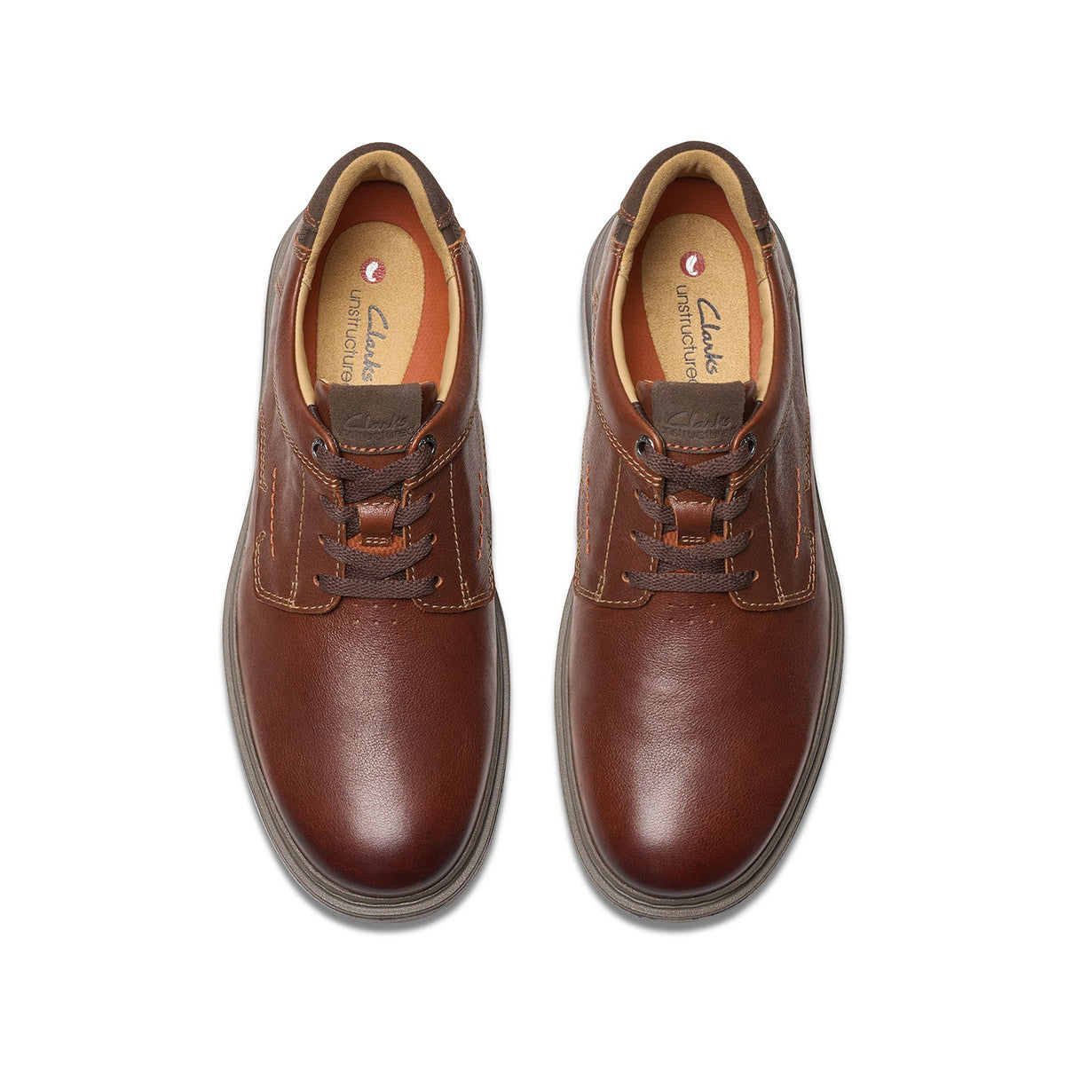 Clarks Men's Un Briley Pace - Tan Leather