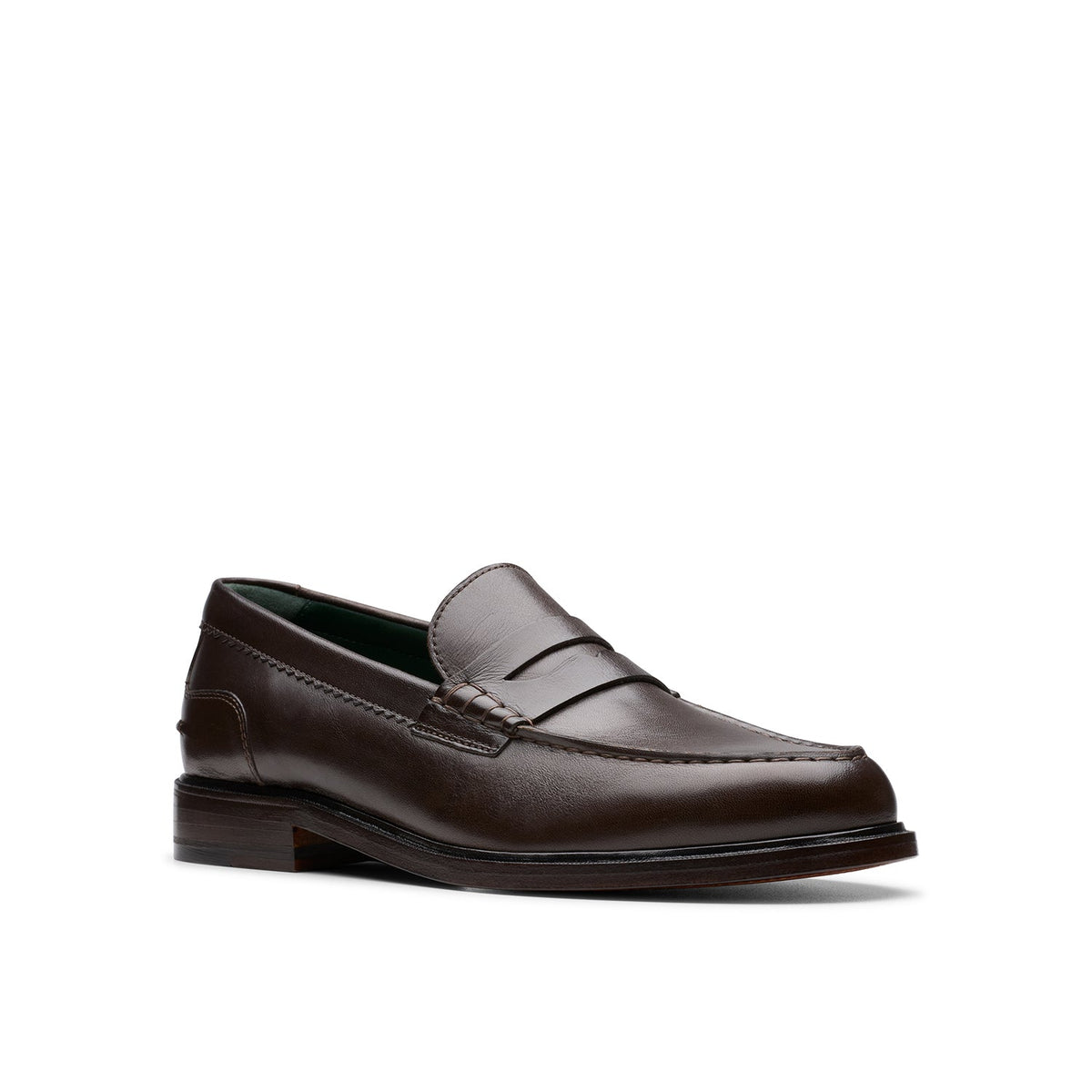 Clarks Men's Craft James Lo - Dark Brown Leather