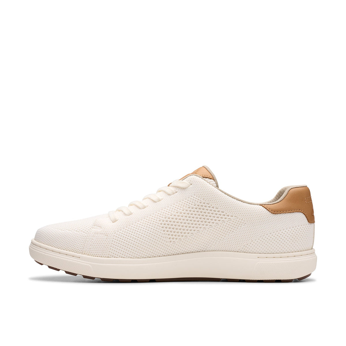 Clarks Men's Mapstone Lace - White Knit