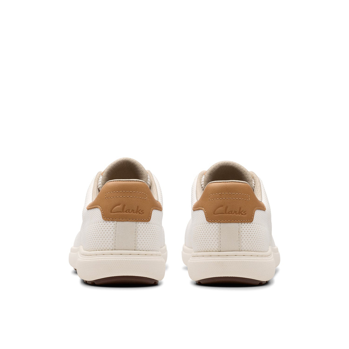 Clarks Men's Mapstone Lace - White Knit