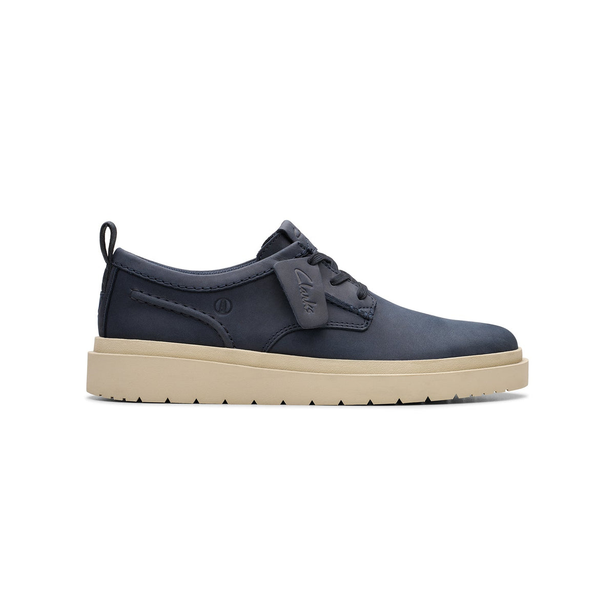 Clarks Men's Polden Lace - Navy Leather
