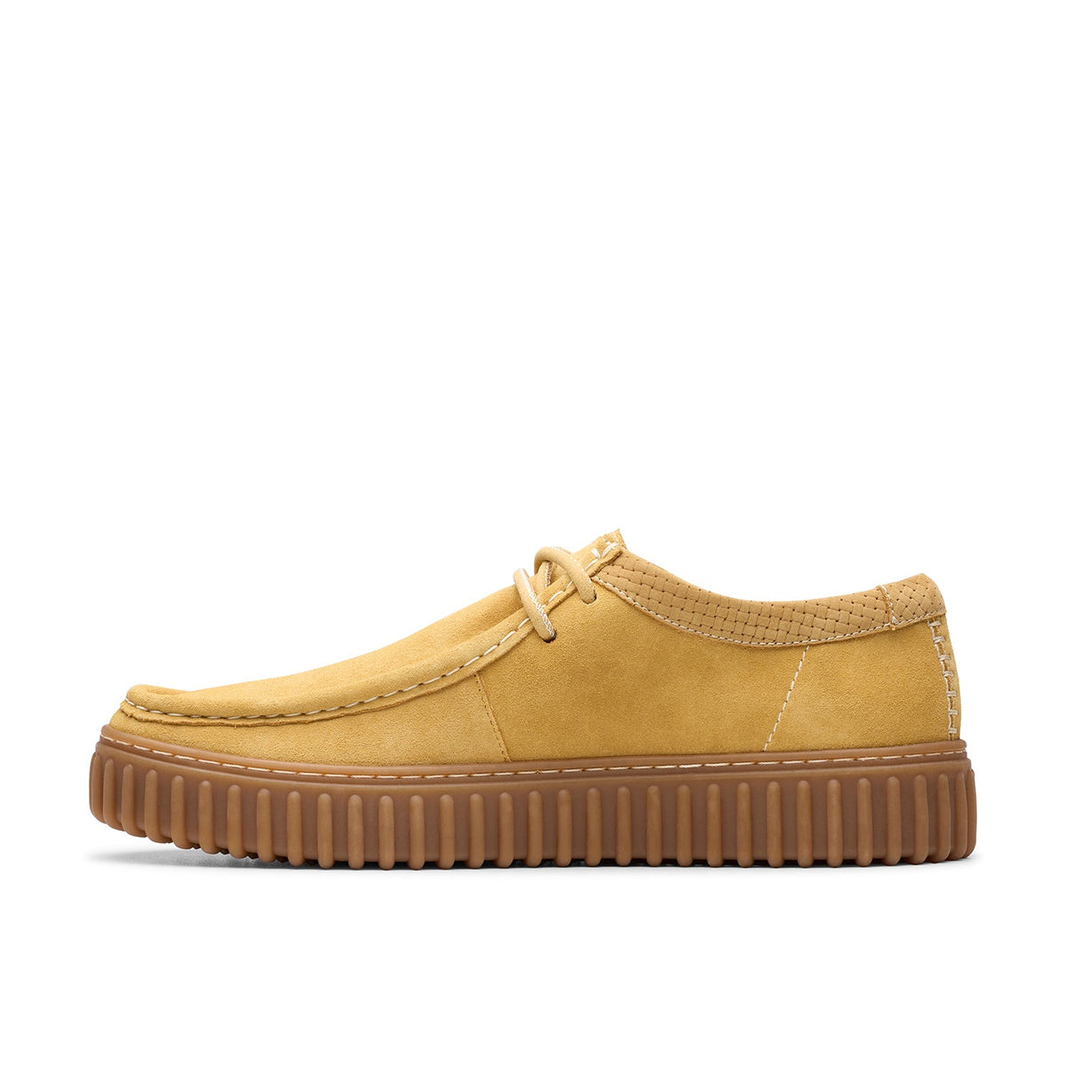 Clarks Men's Torhill Lo - Golden Tan Suede