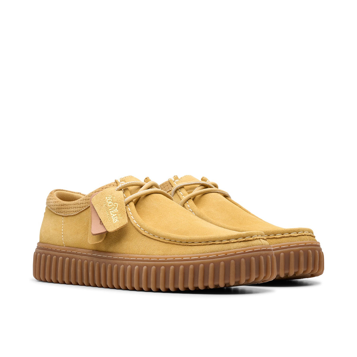 Clarks Men's Torhill Lo - Golden Tan Suede