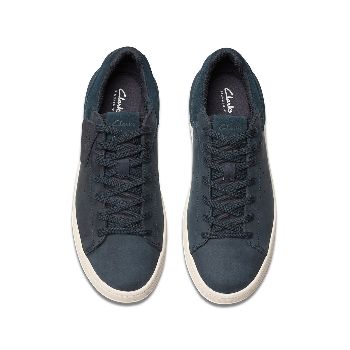 Clarks Men's Courtlite 2 Run - Navy Nubuck