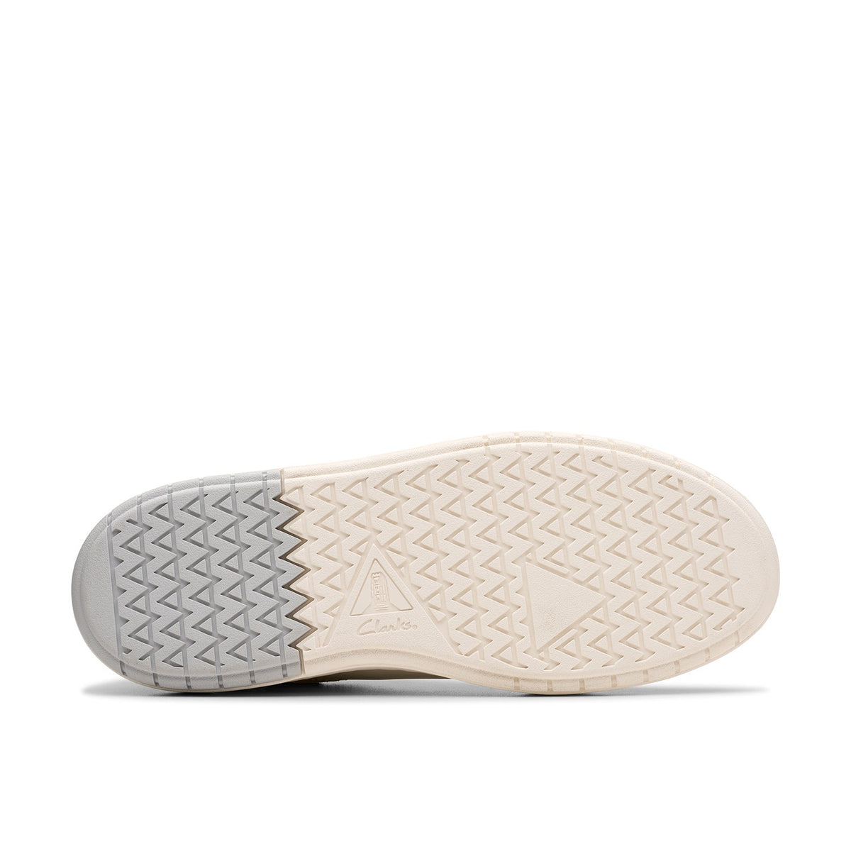 Clarks Men's Courtlite 2 Run - White Leather